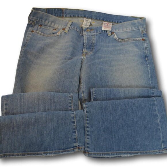 Vintage Lucky Brand Dungarees Bootcut Jeans 14/ 32 - Picture 4 of 4